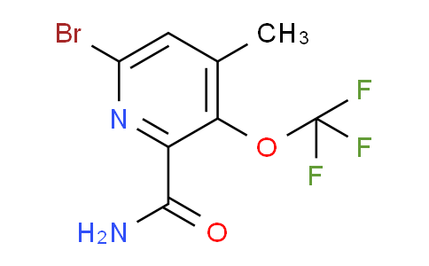 AM87540 | 1803953-22-1 | 6-Bromo-4-methyl-3-(trifluoromethoxy)pyridine-2-carboxamide