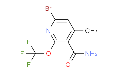 AM87545 | 1806142-37-9 | 6-Bromo-4-methyl-2-(trifluoromethoxy)pyridine-3-carboxamide