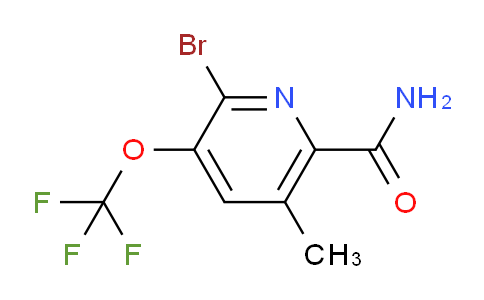 AM87546 | 1803953-35-6 | 2-Bromo-5-methyl-3-(trifluoromethoxy)pyridine-6-carboxamide