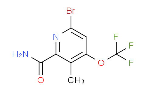 AM87548 | 1803603-15-7 | 6-Bromo-3-methyl-4-(trifluoromethoxy)pyridine-2-carboxamide