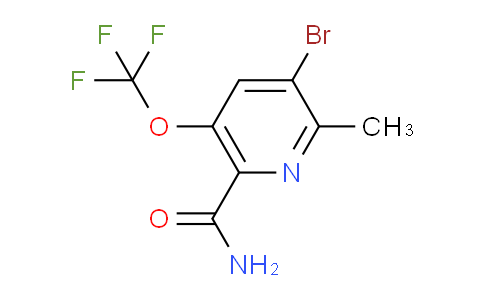 AM87558 | 1806199-31-4 | 3-Bromo-2-methyl-5-(trifluoromethoxy)pyridine-6-carboxamide