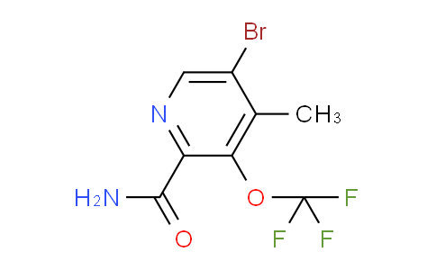 AM87561 | 1806221-60-2 | 5-Bromo-4-methyl-3-(trifluoromethoxy)pyridine-2-carboxamide