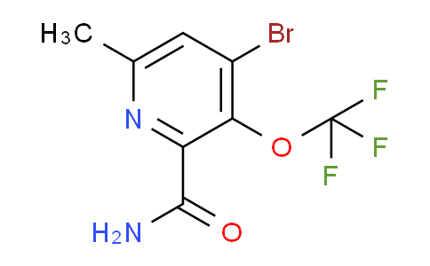 AM87568 | 1804002-57-0 | 4-Bromo-6-methyl-3-(trifluoromethoxy)pyridine-2-carboxamide