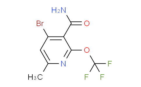 AM87569 | 1803612-44-3 | 4-Bromo-6-methyl-2-(trifluoromethoxy)pyridine-3-carboxamide