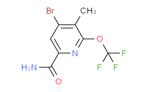 AM87571 | 1806221-63-5 | 4-Bromo-3-methyl-2-(trifluoromethoxy)pyridine-6-carboxamide