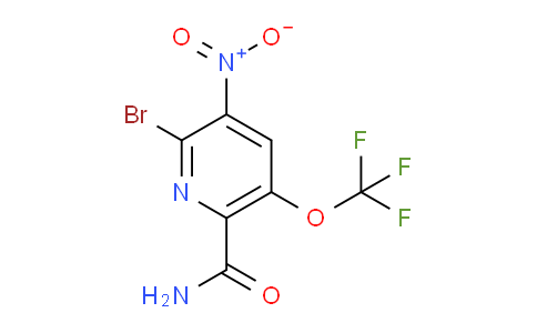 AM87579 | 1804000-23-4 | 2-Bromo-3-nitro-5-(trifluoromethoxy)pyridine-6-carboxamide