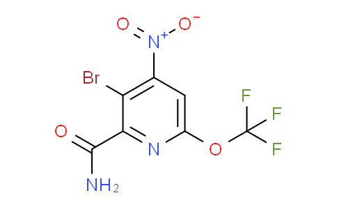AM87581 | 1803640-35-8 | 3-Bromo-4-nitro-6-(trifluoromethoxy)pyridine-2-carboxamide
