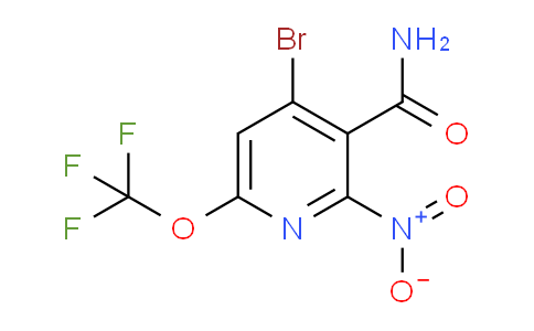 AM87587 | 1806127-13-8 | 4-Bromo-2-nitro-6-(trifluoromethoxy)pyridine-3-carboxamide