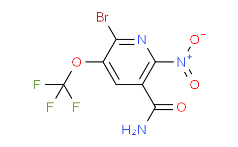 AM87590 | 1803576-21-7 | 2-Bromo-6-nitro-3-(trifluoromethoxy)pyridine-5-carboxamide