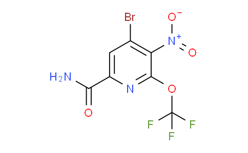 AM87592 | 1804655-95-5 | 4-Bromo-3-nitro-2-(trifluoromethoxy)pyridine-6-carboxamide