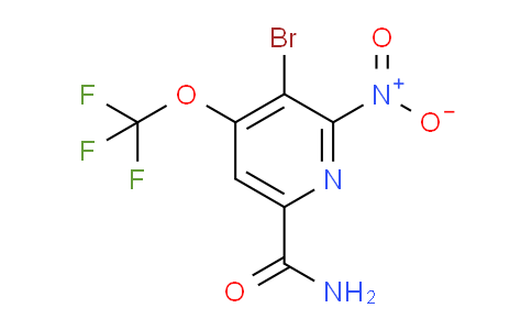 AM87594 | 1803576-24-0 | 3-Bromo-2-nitro-4-(trifluoromethoxy)pyridine-6-carboxamide