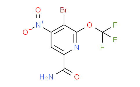 AM87598 | 1803915-30-1 | 3-Bromo-4-nitro-2-(trifluoromethoxy)pyridine-6-carboxamide