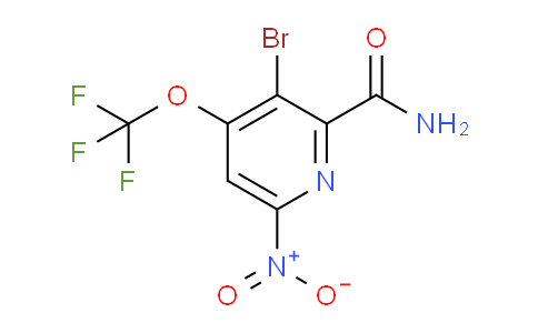 AM87601 | 1804000-32-5 | 3-Bromo-6-nitro-4-(trifluoromethoxy)pyridine-2-carboxamide