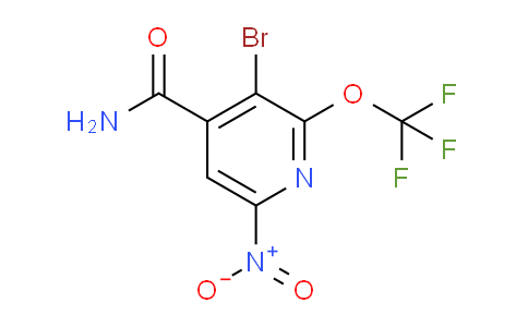 AM87602 | 1803949-12-3 | 3-Bromo-6-nitro-2-(trifluoromethoxy)pyridine-4-carboxamide