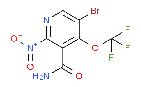 AM87604 | 1806127-19-4 | 5-Bromo-2-nitro-4-(trifluoromethoxy)pyridine-3-carboxamide