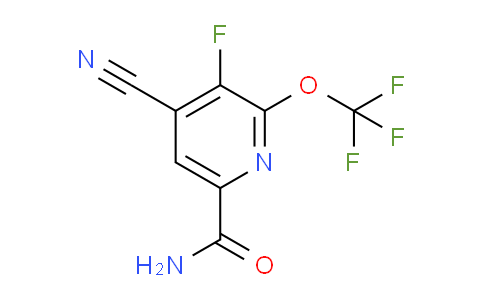 AM87613 | 1804815-32-4 | 4-Cyano-3-fluoro-2-(trifluoromethoxy)pyridine-6-carboxamide