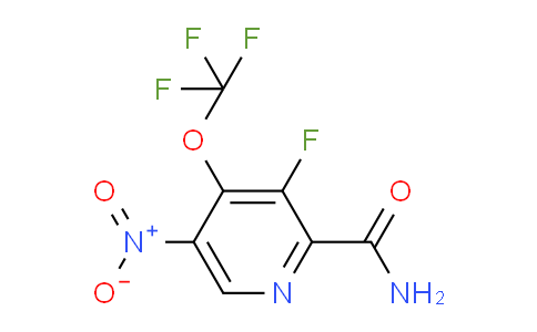 AM87625 | 1806005-45-7 | 3-Fluoro-5-nitro-4-(trifluoromethoxy)pyridine-2-carboxamide