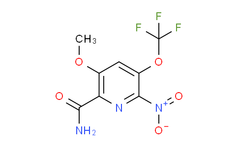 AM87651 | 1805111-63-0 | 5-Methoxy-2-nitro-3-(trifluoromethoxy)pyridine-6-carboxamide