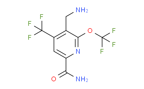 3-(Aminomethyl)-2-(trifluoromethoxy)-4-(trifluoromethyl)pyridine-6-carboxamide