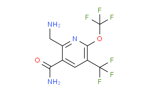 AM87656 | 1806190-08-8 | 2-(Aminomethyl)-6-(trifluoromethoxy)-5-(trifluoromethyl)pyridine-3-carboxamide