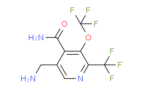 AM87659 | 1805920-84-6 | 5-(Aminomethyl)-3-(trifluoromethoxy)-2-(trifluoromethyl)pyridine-4-carboxamide