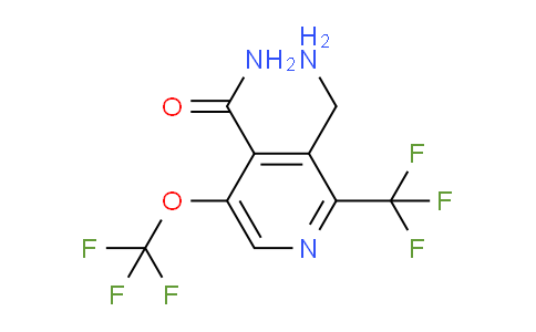 AM87660 | 1804670-42-5 | 3-(Aminomethyl)-5-(trifluoromethoxy)-2-(trifluoromethyl)pyridine-4-carboxamide