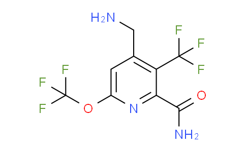 AM87662 | 1805022-23-4 | 4-(Aminomethyl)-6-(trifluoromethoxy)-3-(trifluoromethyl)pyridine-2-carboxamide