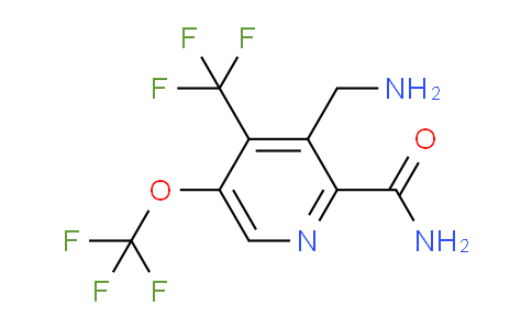 AM87663 | 1805296-84-7 | 3-(Aminomethyl)-5-(trifluoromethoxy)-4-(trifluoromethyl)pyridine-2-carboxamide