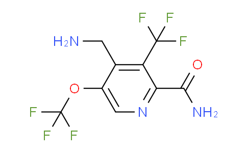 AM87666 | 1805920-97-1 | 4-(Aminomethyl)-5-(trifluoromethoxy)-3-(trifluoromethyl)pyridine-2-carboxamide