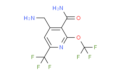 AM87667 | 1805101-34-1 | 4-(Aminomethyl)-2-(trifluoromethoxy)-6-(trifluoromethyl)pyridine-3-carboxamide
