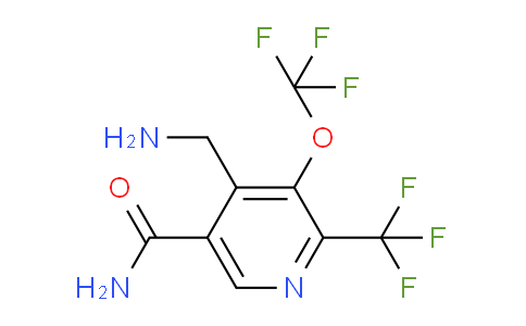 AM87668 | 1806763-86-9 | 4-(Aminomethyl)-3-(trifluoromethoxy)-2-(trifluoromethyl)pyridine-5-carboxamide