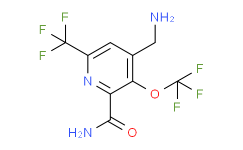 AM87669 | 1804689-14-2 | 4-(Aminomethyl)-3-(trifluoromethoxy)-6-(trifluoromethyl)pyridine-2-carboxamide