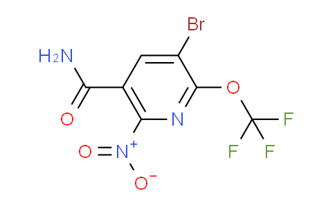 AM87675 | 1806092-40-9 | 3-Bromo-6-nitro-2-(trifluoromethoxy)pyridine-5-carboxamide