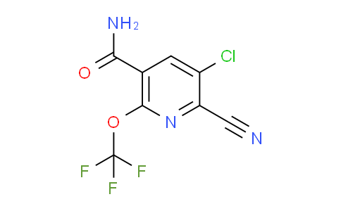 AM87690 | 1806161-22-7 | 3-Chloro-2-cyano-6-(trifluoromethoxy)pyridine-5-carboxamide