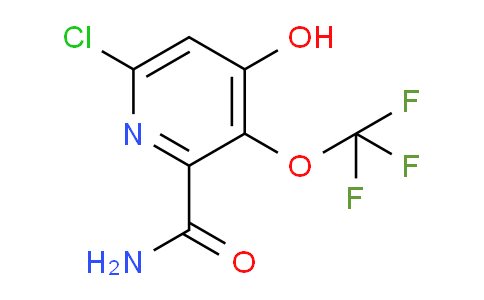 6-Chloro-4-hydroxy-3-(trifluoromethoxy)pyridine-2-carboxamide