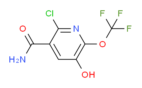 2-Chloro-5-hydroxy-6-(trifluoromethoxy)pyridine-3-carboxamide