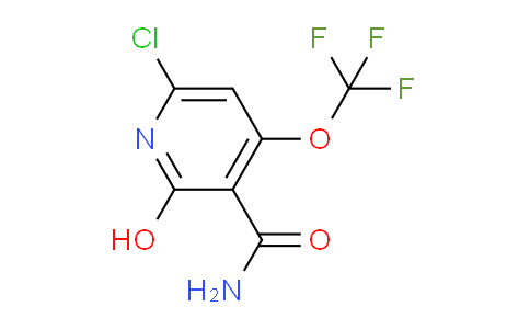 6-Chloro-2-hydroxy-4-(trifluoromethoxy)pyridine-3-carboxamide
