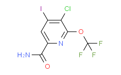 AM87800 | 1806165-36-5 | 3-Chloro-4-iodo-2-(trifluoromethoxy)pyridine-6-carboxamide