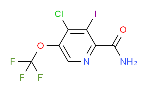 AM87815 | 1806191-78-5 | 4-Chloro-3-iodo-5-(trifluoromethoxy)pyridine-2-carboxamide