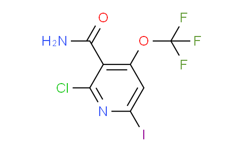 AM87834 | 1804689-51-7 | 2-Chloro-6-iodo-4-(trifluoromethoxy)pyridine-3-carboxamide
