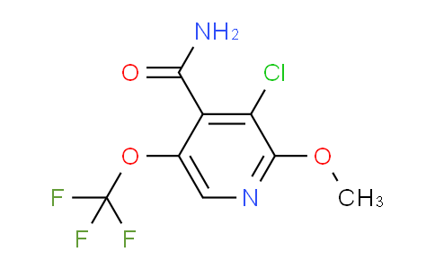 3-Chloro-2-methoxy-5-(trifluoromethoxy)pyridine-4-carboxamide