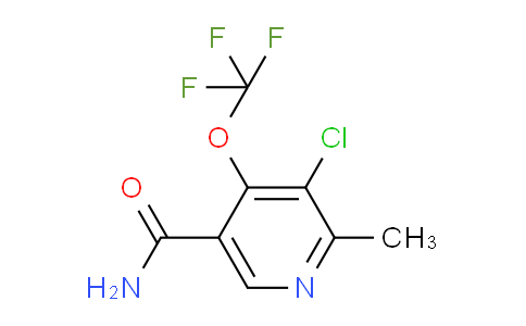 AM87882 | 1804593-54-1 | 3-Chloro-2-methyl-4-(trifluoromethoxy)pyridine-5-carboxamide