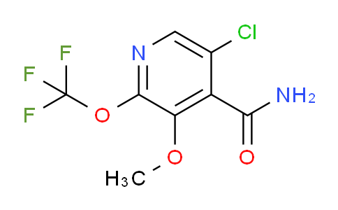 5-Chloro-3-methoxy-2-(trifluoromethoxy)pyridine-4-carboxamide
