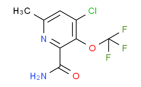 AM87896 | 1803693-92-6 | 4-Chloro-6-methyl-3-(trifluoromethoxy)pyridine-2-carboxamide