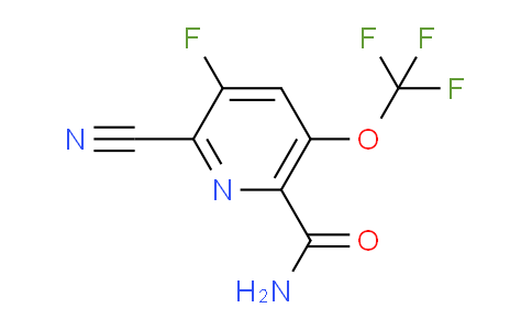 AM87952 | 1804685-55-9 | 2-Cyano-3-fluoro-5-(trifluoromethoxy)pyridine-6-carboxamide