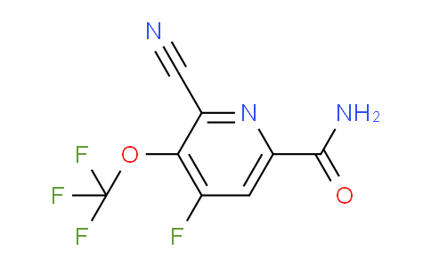 AM87954 | 1803955-91-0 | 2-Cyano-4-fluoro-3-(trifluoromethoxy)pyridine-6-carboxamide