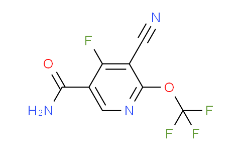 AM87969 | 1804472-93-2 | 3-Cyano-4-fluoro-2-(trifluoromethoxy)pyridine-5-carboxamide