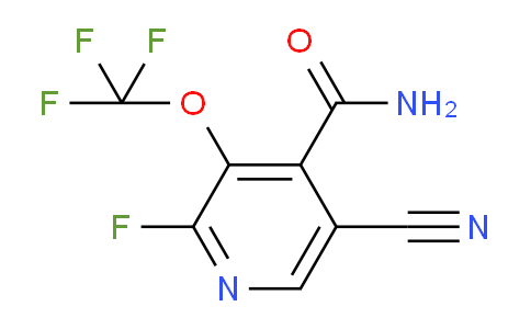 AM87996 | 1804473-11-7 | 5-Cyano-2-fluoro-3-(trifluoromethoxy)pyridine-4-carboxamide