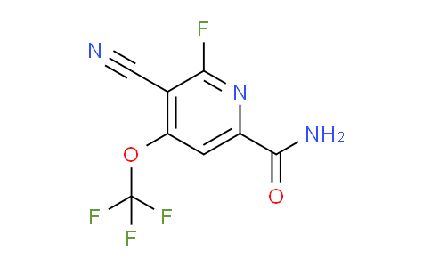 AM88006 | 1804775-71-0 | 3-Cyano-2-fluoro-4-(trifluoromethoxy)pyridine-6-carboxamide