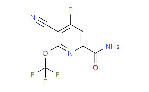 AM88008 | 1806105-37-2 | 3-Cyano-4-fluoro-2-(trifluoromethoxy)pyridine-6-carboxamide